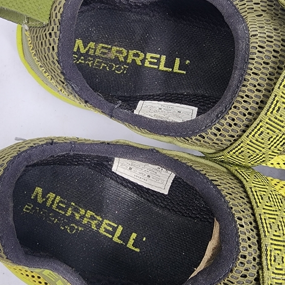 MERRELL Men’s Barefoot Rapid Glove Laceless Moss/Lime 8 - Picture 6 of 9